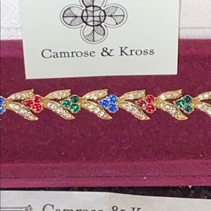 Camrose & Kross Tulip Multicolor Crystal Bracelet